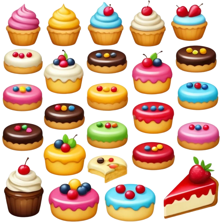 desserts emoji