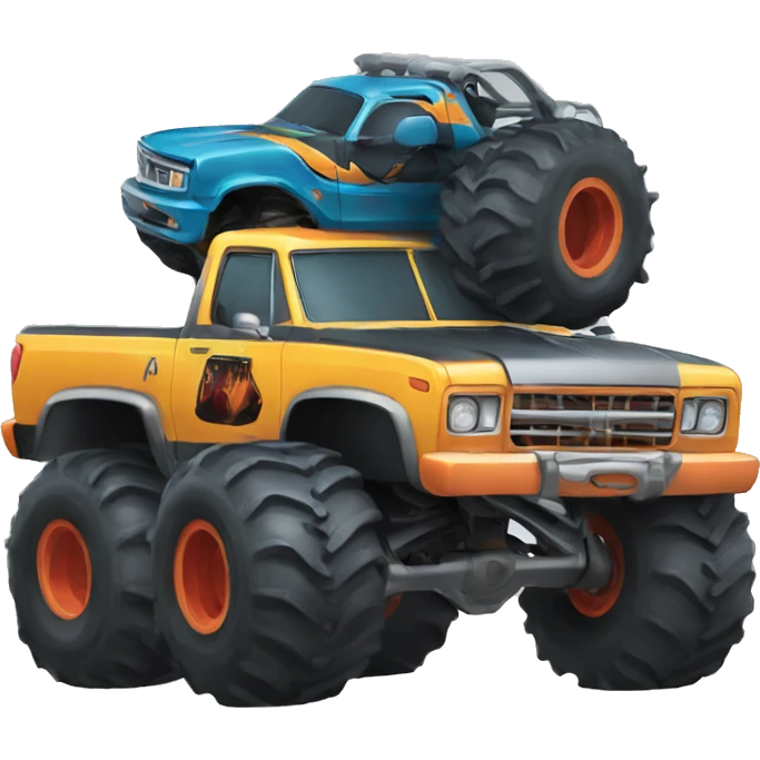 Monster truck emoji
