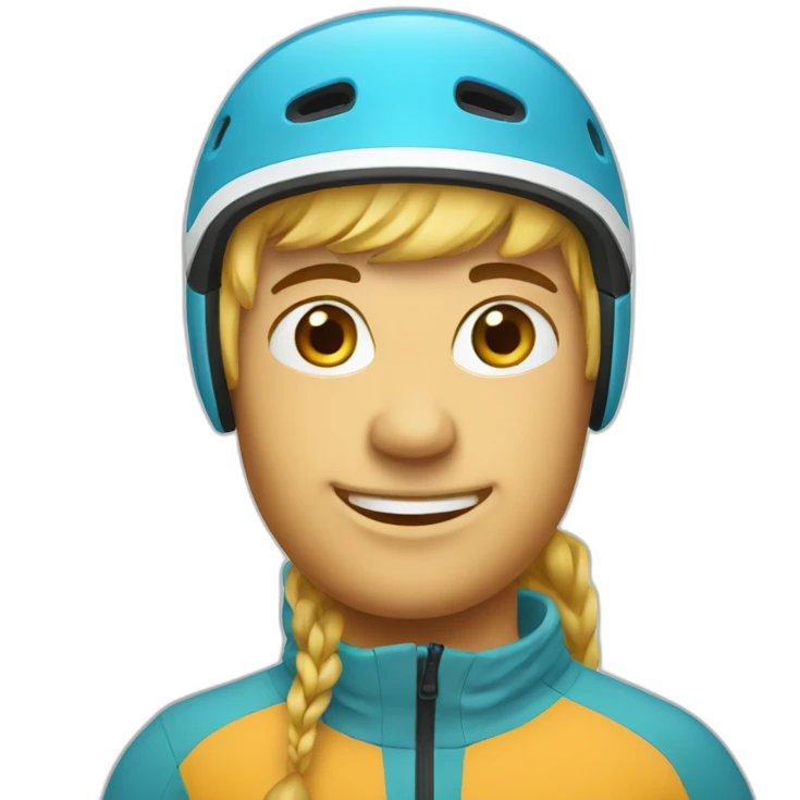 cross-country ski emoji