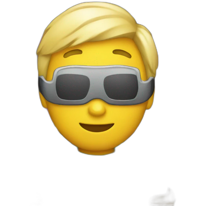 reading post in a library emoji