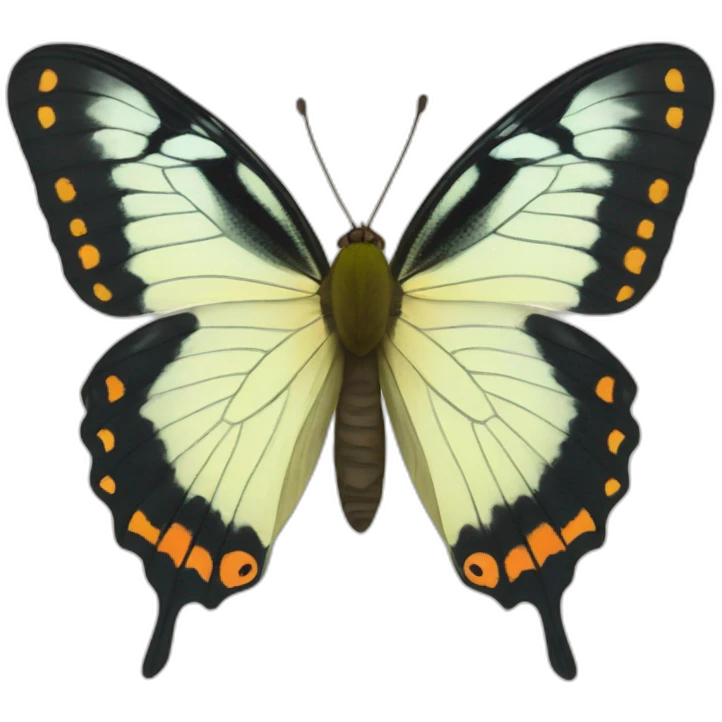 Attatus atlas butterfly  emoji
