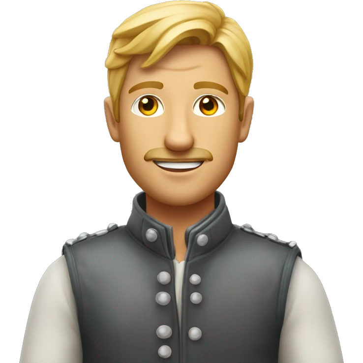 Ein Mann, der im Weltall auf dem Pferd reitet emoji