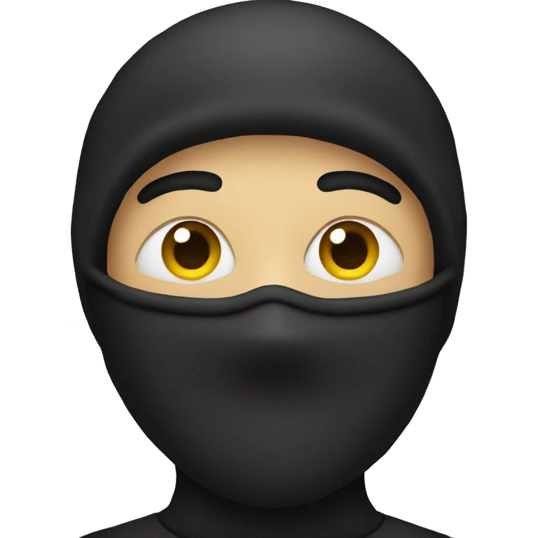 Ski mask emoji