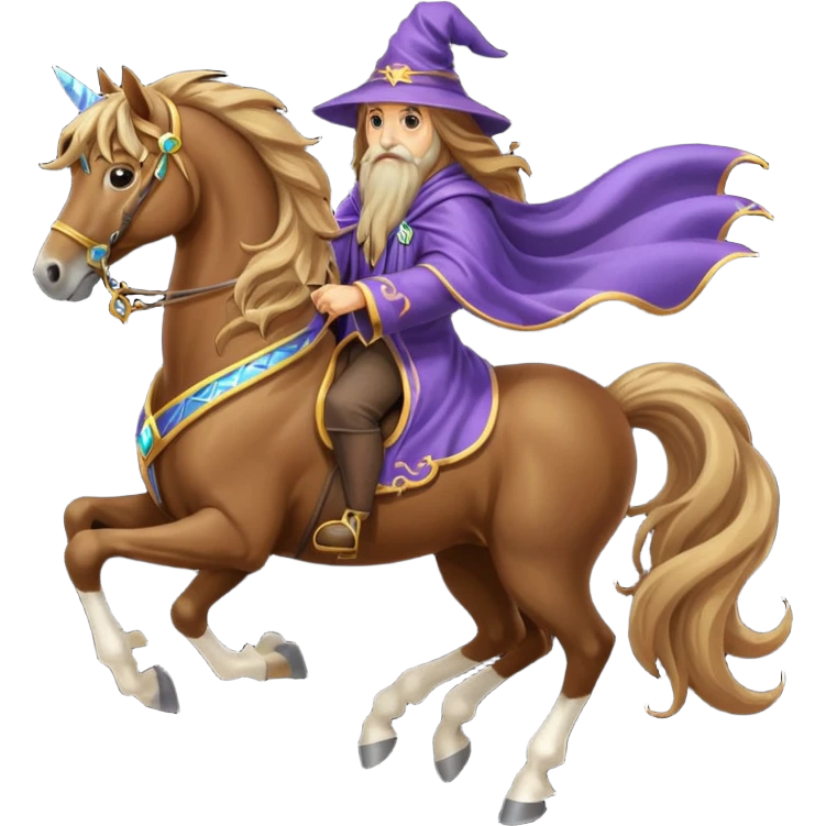 wizard horse emoji