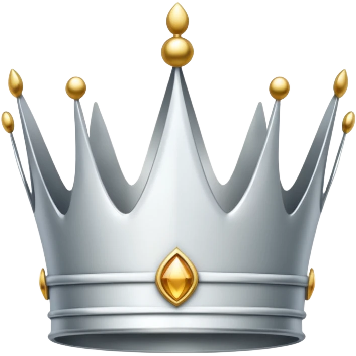 crown + white emoji