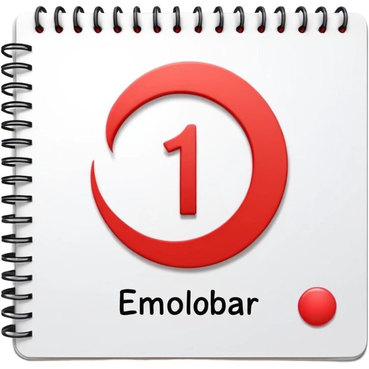 calendar, first page, day 1 emoji