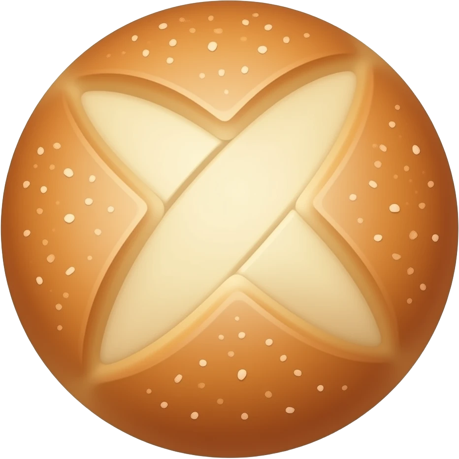 Korean salt bread emoji