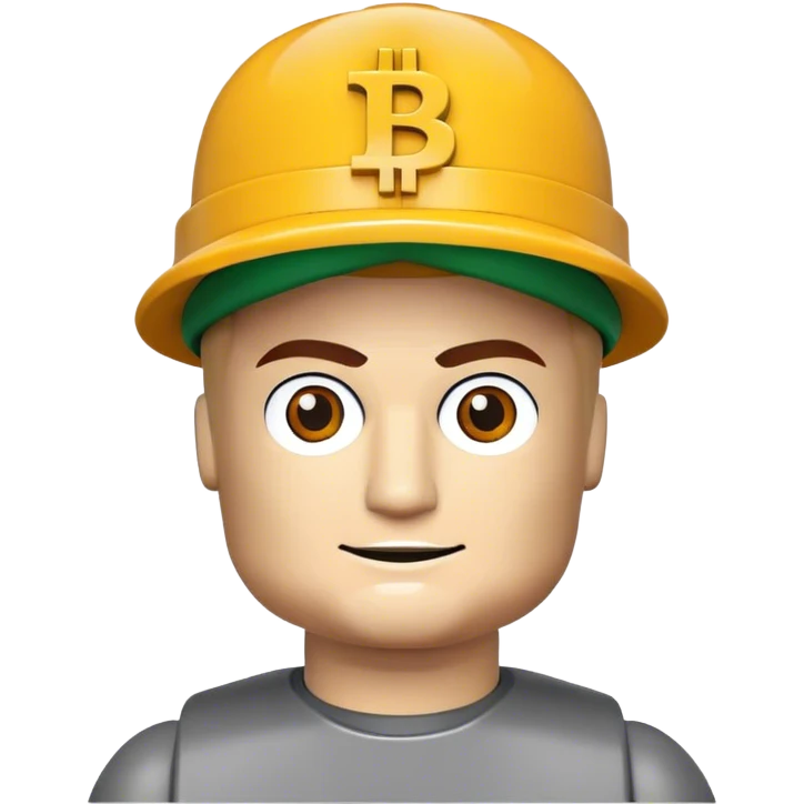 hackeur lego homme bitcoin emoji