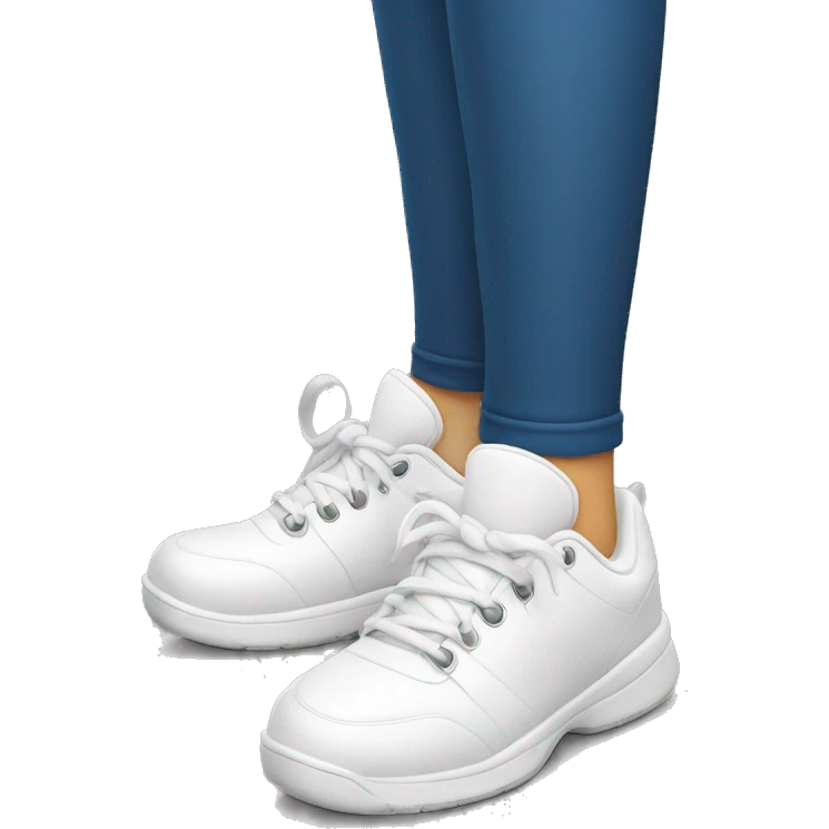 chunky white tennis shoes emoji