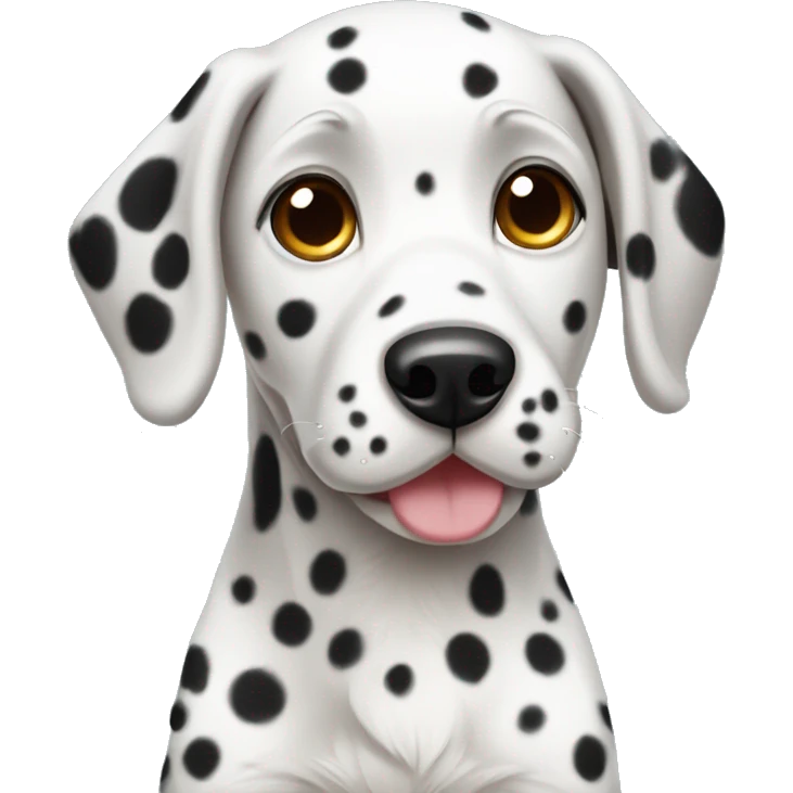 Dalmatian puppy emoji