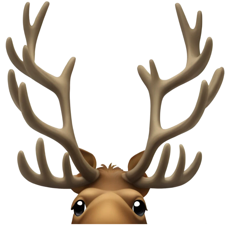 Moose rim emoji