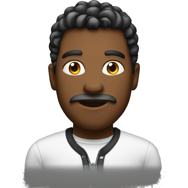 Guy showing attitude  emoji