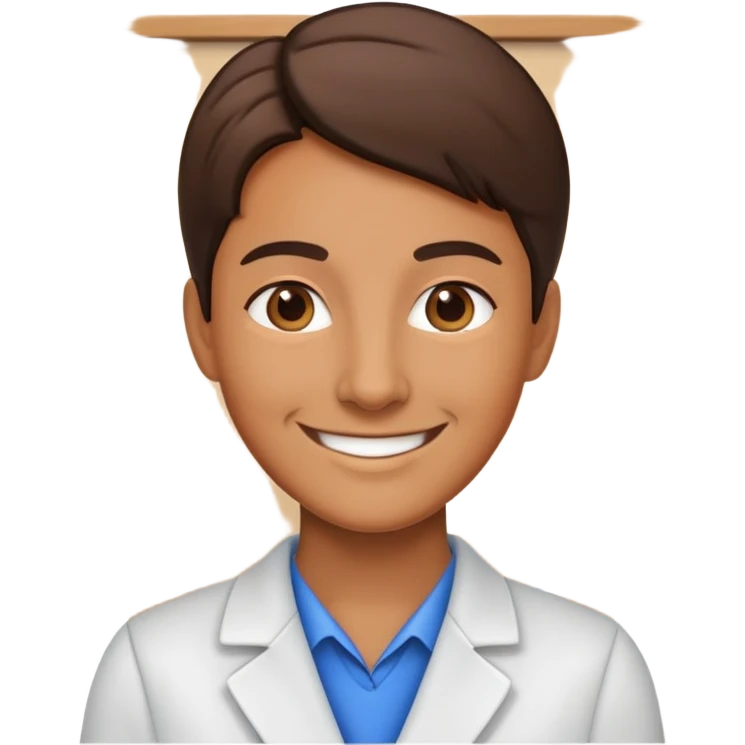 Teacher smiling emoji