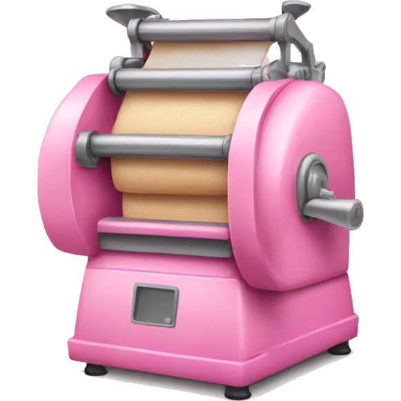pink dough machine  emoji