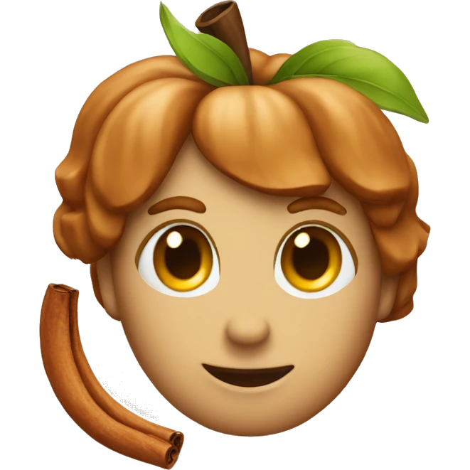 apple cinnamon emoji