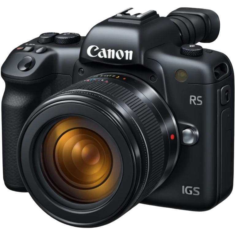Create a canon r camera emoji