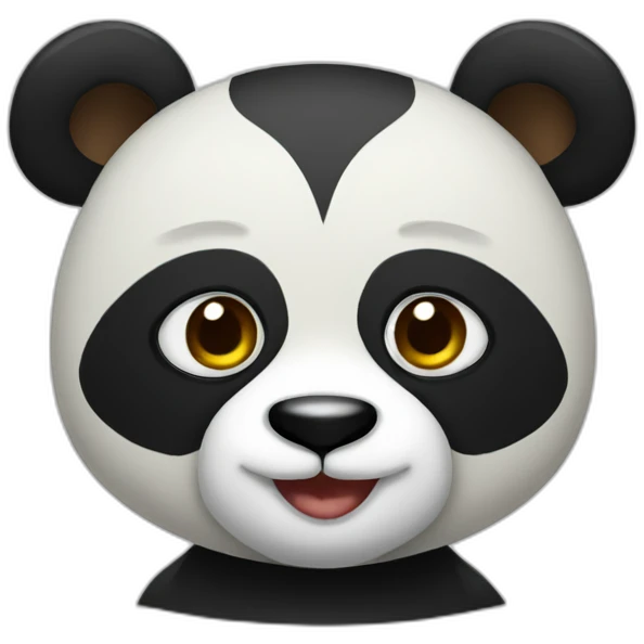 Panda suit emoji