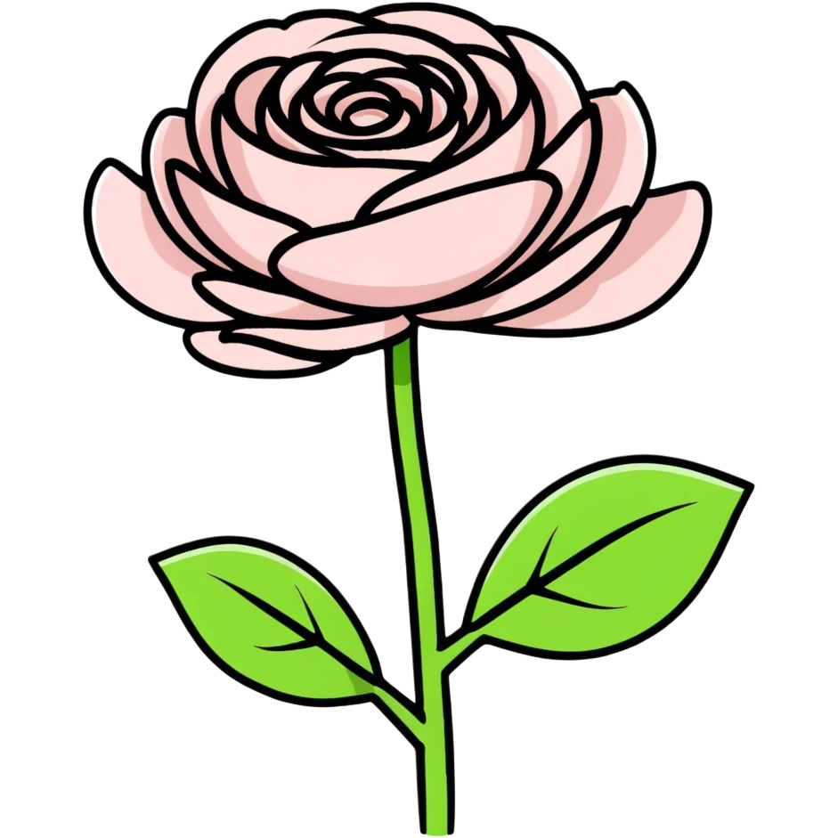 colorful ranunculus flower with lush petals emoji