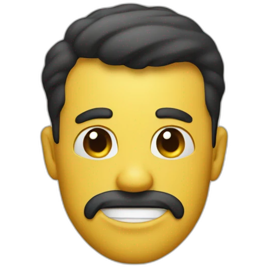 gigachad smiley emoji