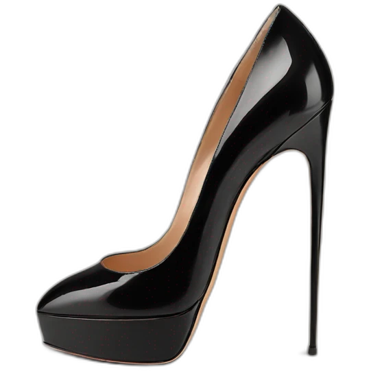 VALENTINO Tan-go PLATFORM PUMP black emoji