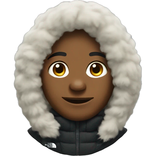 The North Face emoji