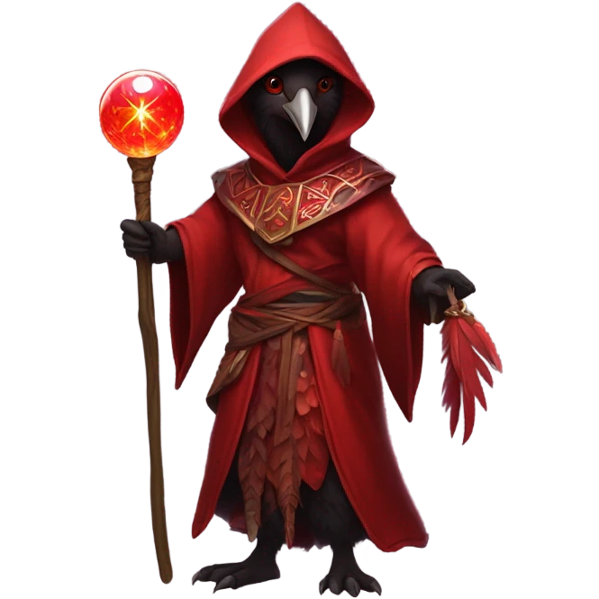 red kenku mage emoji