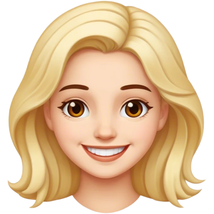 Vanessa smiling  emoji