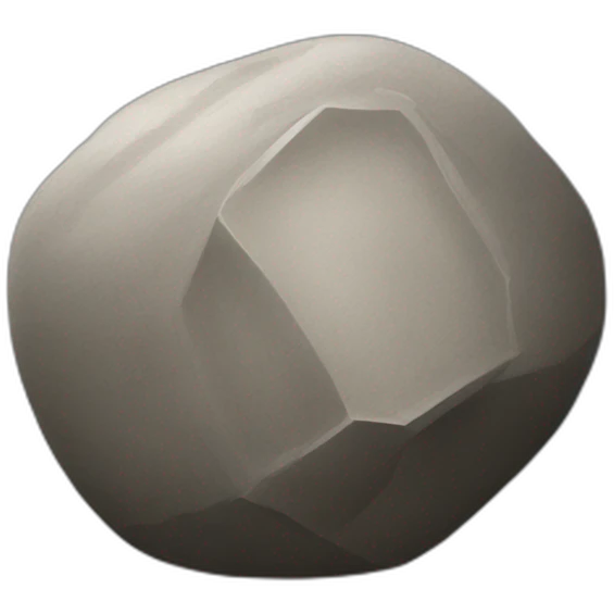 Sisyphus rolling up a boulder emoji