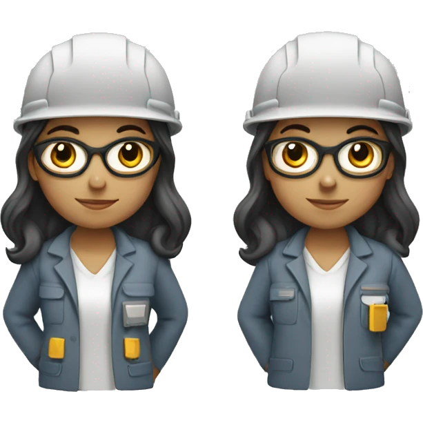 Engineer girl emoji