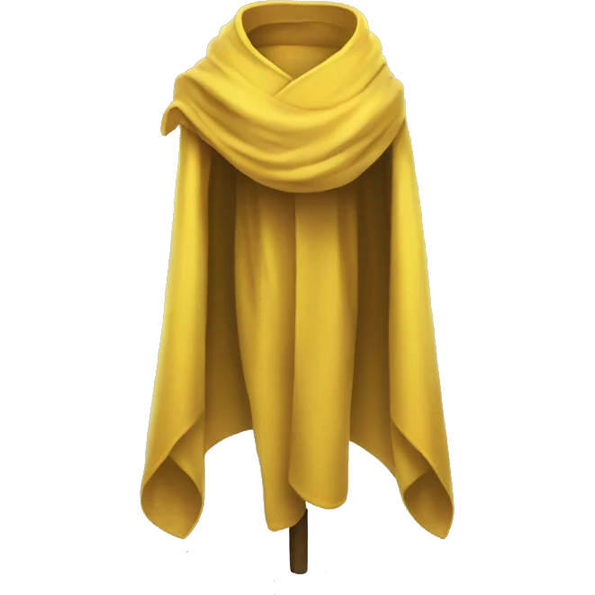 empty yellow magic robes emoji