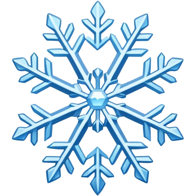 give me a aesthetic snow flake emoji