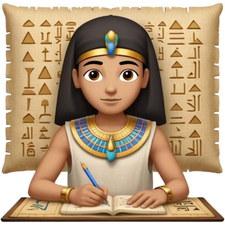 escriba egipcio emoji