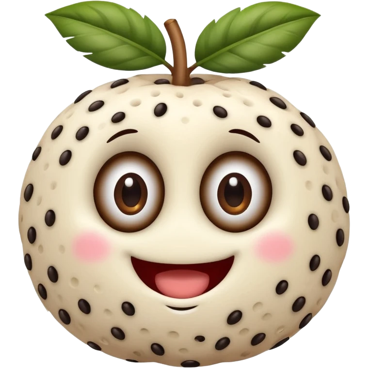 a tapioca mascot emoji