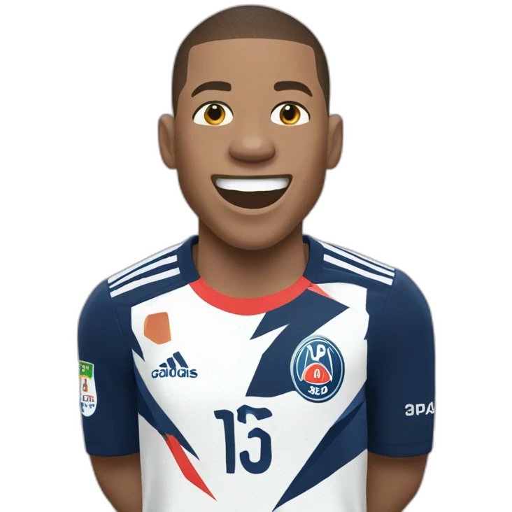 Mbappé celebration emoji