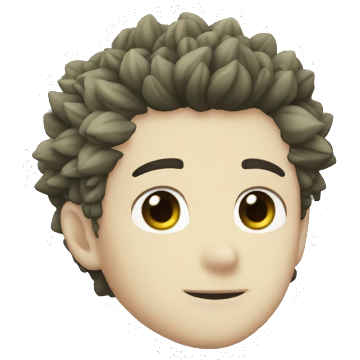 5 leaf black Clover  emoji