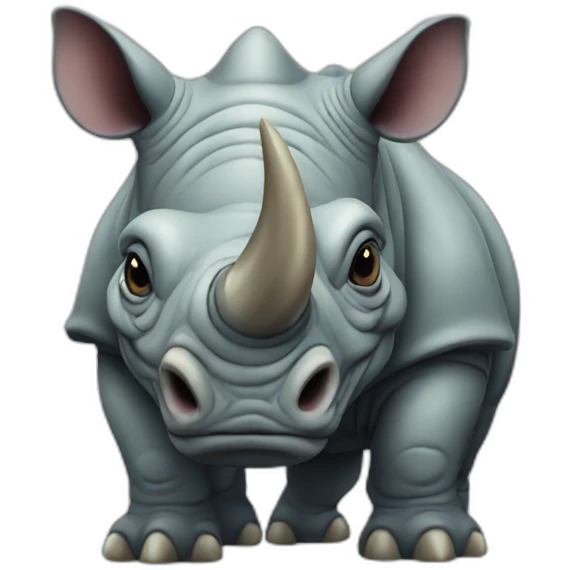 Alien Rhino emoji