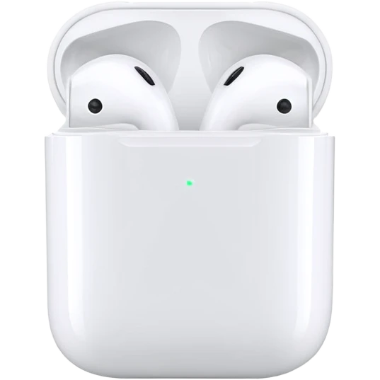 Airpods 4 on an iphone  emoji