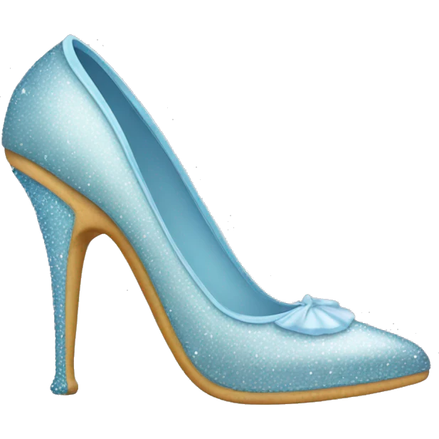 cinderella shoe emoji
