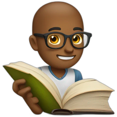 myne bookworm emoji