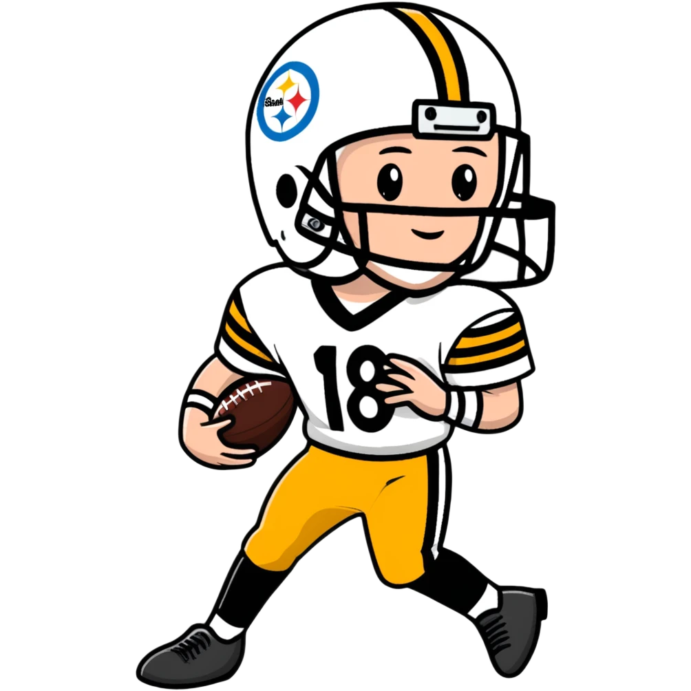 Archie manning in a Steelers uniform emoji