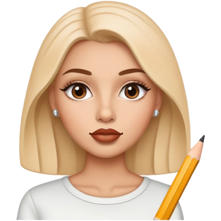 Miss tais  pencil for lips emoji