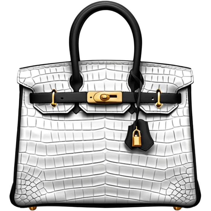 hermes birkin himalayan bag emoji