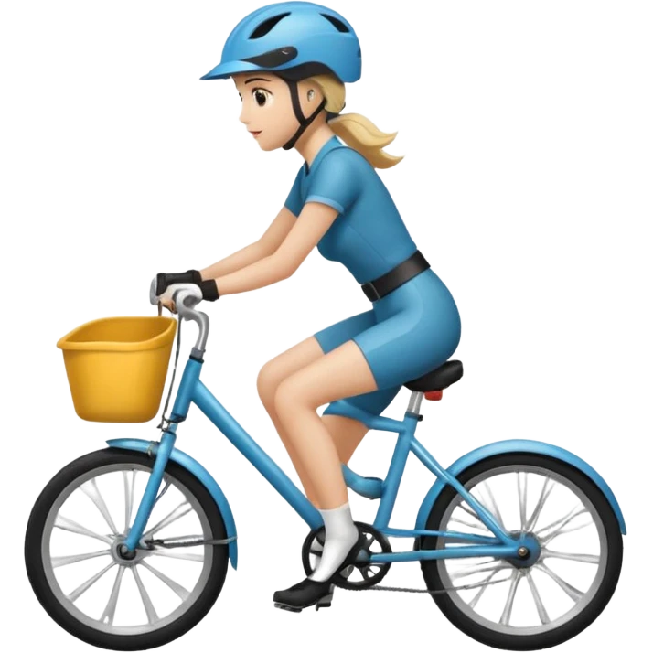 1 women and 2 men in bike emoji