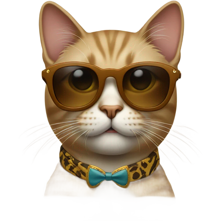 Cat with sunglasse emoji