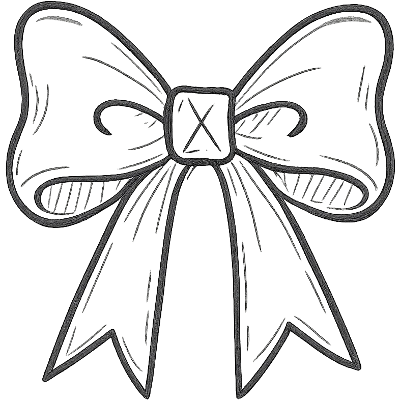 white gothic bow gothic bow emoji