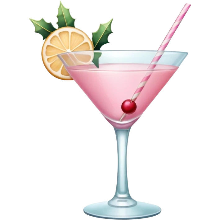 pastel pink christmas christmas drink emoji