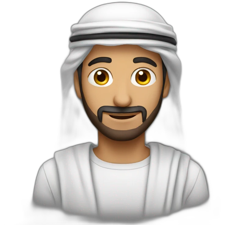 Arab man who thanked emoji