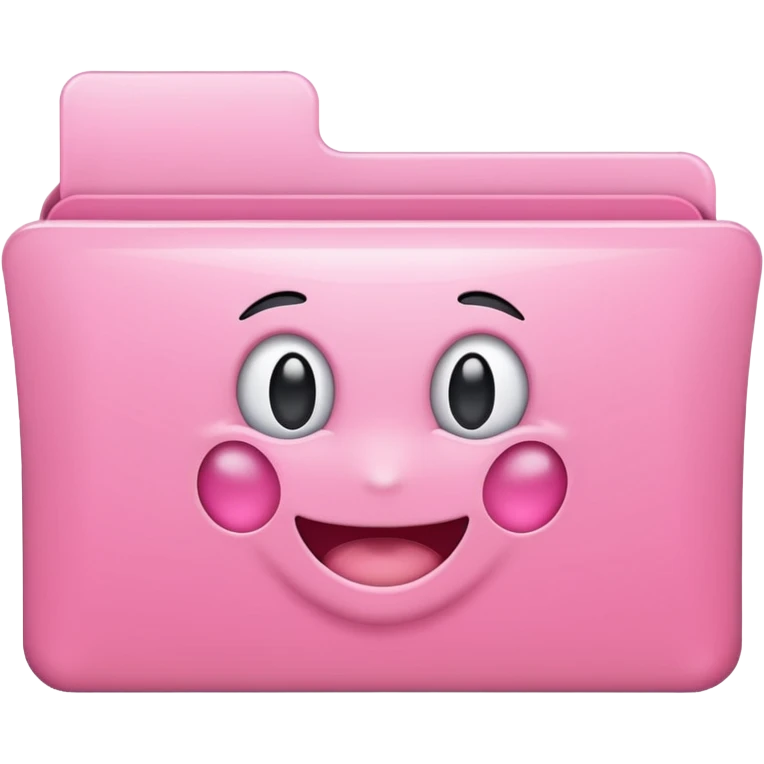 Empty Pink folder emoji emoji
