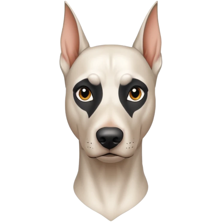 white doberman Y3 emoji