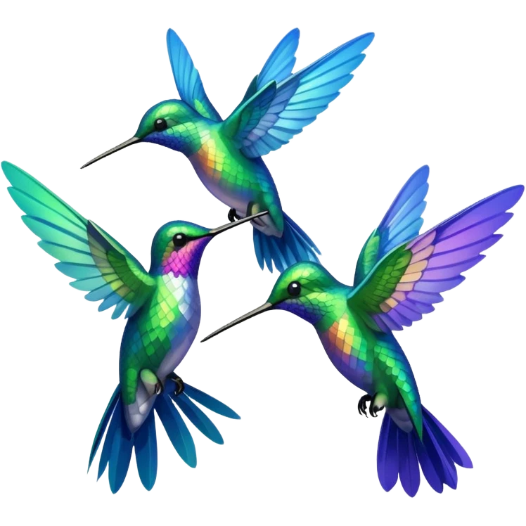 MORE HUMMINGBIRDS emoji